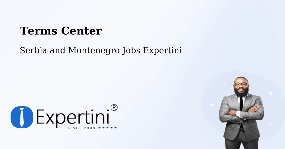 Terms of Service – Bathurst - Serbia and Montenegro Jobs Expertini